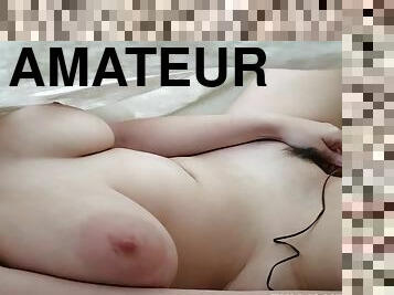 teta-grande, masturbação, amador, brinquedo, dedos, jovem18, natural, doce, dildo, peituda