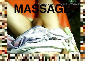 amateur, massage, boules