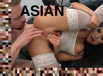Anal all ove the place with this gorgeous star - Asa Akira Asian Anal Babe with Erik Everhard