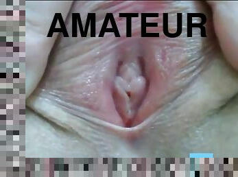 masturbation, fête, chatte-pussy, amateur, webcam, gros-plan