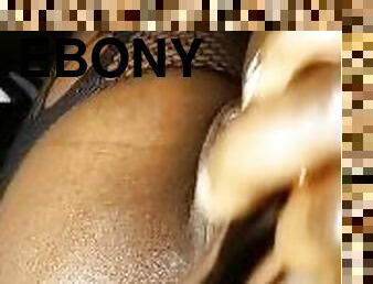 Lexis Ebony Pussy Close Up Play