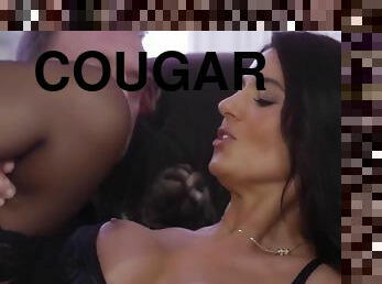 Glamour leggy cougar anal sex video