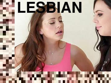 lesbijskie, hardcore, 3kąt, przekłute, brunetka