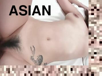 Sensual and wild asian bath sex