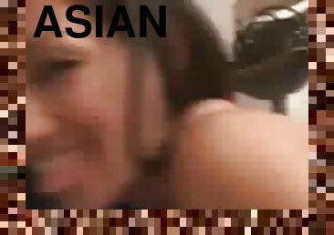 Eating some asian ass