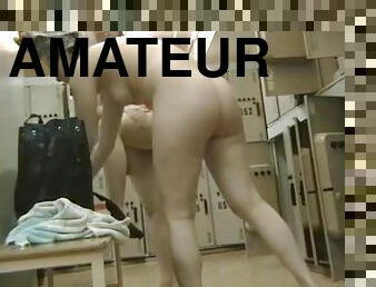 amateur, cam, voyeur, caché, elle-se-déshabille