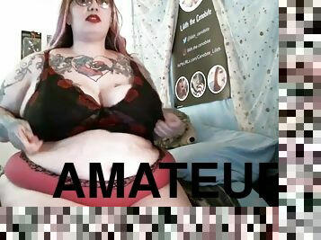 amateur, regordeta-chubby, webcam