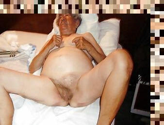 Horny mexico grandma and her amazing naked body
