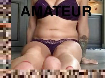 amateur, branlette, pieds, fétiche