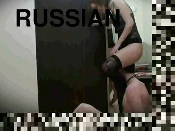 russisk, bdsm, slave, elskerinne, femdom