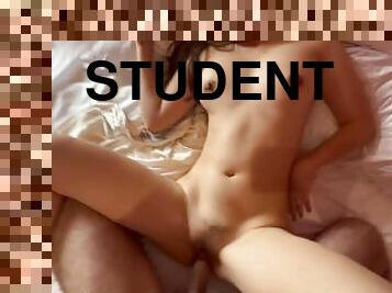 Pinay student creampied in love hotel part 1