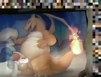 Steamy Fire Pokémon Type With Charizard And Braixen Hentai By Seeadraa Ep 324