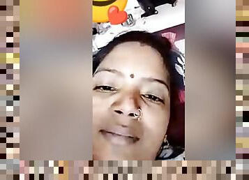 Wife Enjoying With Lover In Video Call