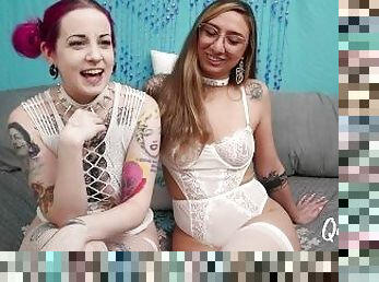 Lady Lazarus and Nina Nova Interview for QueerCrush