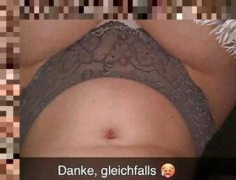 18 Jahre alte Freundin betrgt Ihren Freund auf Snapchat und lsst sich vollspritzen Cuckold Sexting