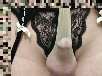 stocking, kompilasi, hitam, stocking-stockings, pakaian-dalam-wanita, fetish-benda-yang-dapat-meningkatkan-gairah-sex, seorang-diri, nilon