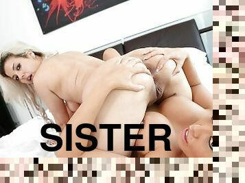 Stepsisters Alana Luv and Rio Lee Miss Tasting Each Other