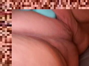 masturbação, orgasmo, cona-pussy, esguincho, amador, maduro, brinquedo, bbw, meias-calças, sozinho