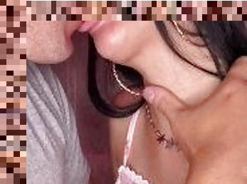 amador, caseiro, casal, beijando, namorada, fudendo, webcam