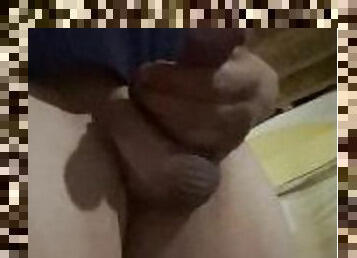 masturbation, pisser, amateur, énorme-bite, culotte, horny, fétiche, solo, humide, bite