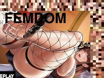 fötter, anime, hentai, femdom