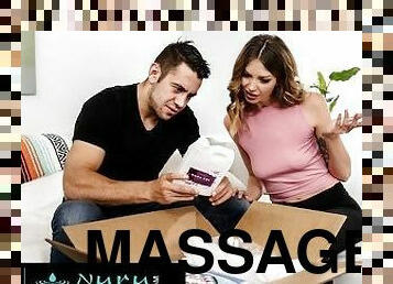 NURUMASSAGE Hot Couple Smashes Hard While Trying Nuru Massage For The First Time