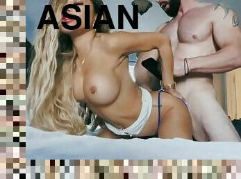 asia, payudara-besar, posisi-seks-doggy-style, anal, sayang, penis-besar, gambarvideo-porno-secara-eksplisit-dan-intens, permainan-jari, payudara, kecil-mungil