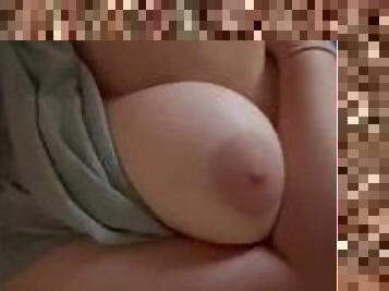 Watch her perfect big natural tits jiggle