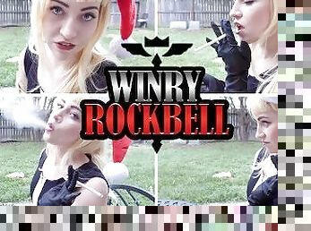 Winry Rockbell's Chilly Smoke Break