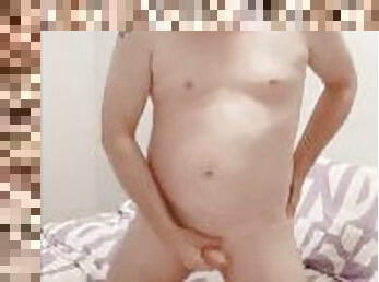 masturbation, amateur, mature, ejaculation-sur-le-corps, gay, maison, ejaculation, solo