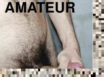 papa, masturbation, orgasme, amateur, ejaculation-sur-le-corps, énorme-bite, maison, branlette, solo, pappounet