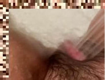 masturbation, orgasme, amateur, douche, solo