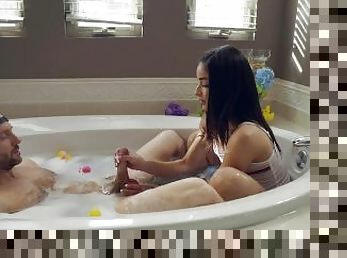 TEENFIDELITY Emily Willis Plays In the Bath