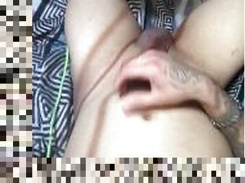 masturbation, amateur, mature, énorme-bite, branlette, mexicain, solo, bite