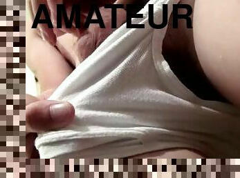 masturbation, amateur, énorme-bite, gay, secousses, jeune-18, ejaculation, solo, minet, bite