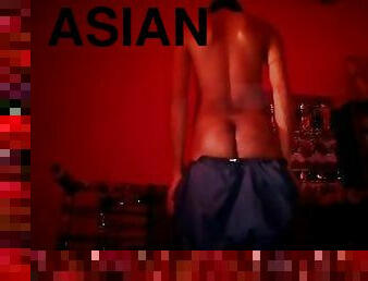 asiatique, anal, énorme-bite, gay, arabe, collège, solo, minet, bite