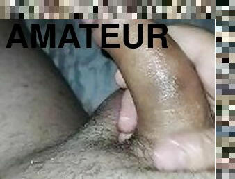 masturbation, amateur, énorme-bite, ados, point-de-vue, solo, bite