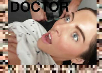Raunchy doctor loves banging hard sex in wet vagina hole