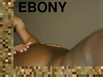 Bbw ebony wife riding white husband