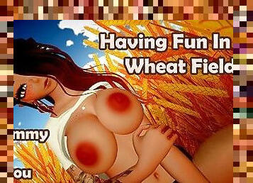 Having Fun In Wheat Fields With A Thick Mommy - 18+ ASMR VR POV Roleplay - F4M
