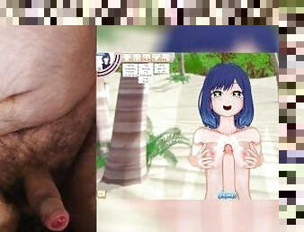 cul, gros-nichons, masturbation, chatte-pussy, amateur, anime, hentai, 3d, seins, bout-a-bout