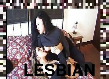 Lesbian hairy pussy needs licking
