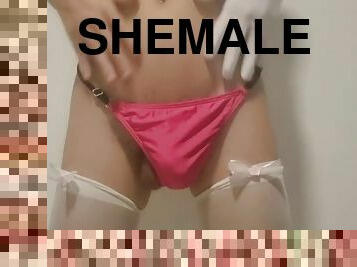 Transformation of a twink boy into a sissy