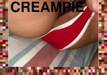 CREAM, PUSSY GAPE, CUMSHOT, SQUIRT & CREAMPIE COMBO.