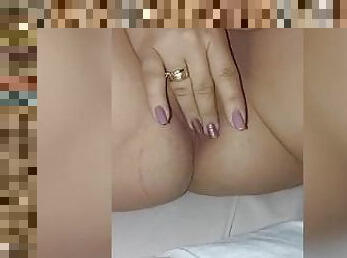 masturbation, orgasme, giclée, amateur, ejaculation-sur-le-corps, latina, solo, réalité