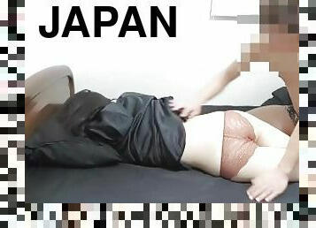 offentlig, amatør, japans, creampie, par, anime, hentai, moder, hanrej