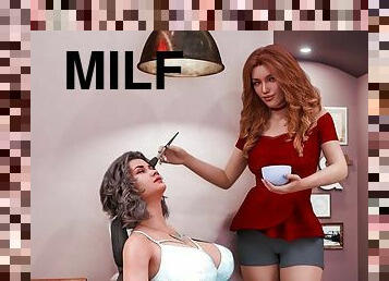 milf, hardcore, trio, 3d