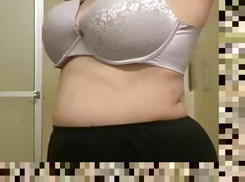 First Time Modeling In A Bra For A Shy Curvy Woman