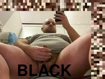 papa, énorme, masturbation, public, amateur, gay, black, joufflue, secousses, ejaculation