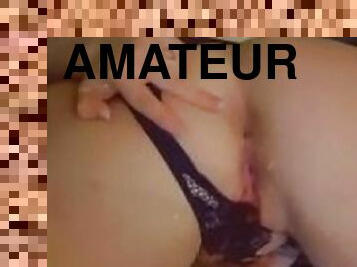 masturbation, orgasme, amateur, milf, jouet, solo, tatouage